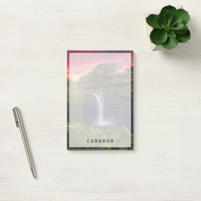 Notas Post-it® Cataratas | Cataratas del arcoiris, Hilo, Hawaii (Oficina)