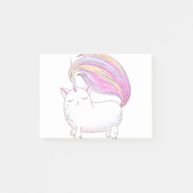 Notas Post-it® Caticorn (Anverso)