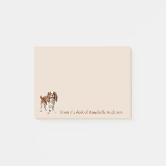 Notas Post-it® Cavalier King Charles Spaniel Personaliza