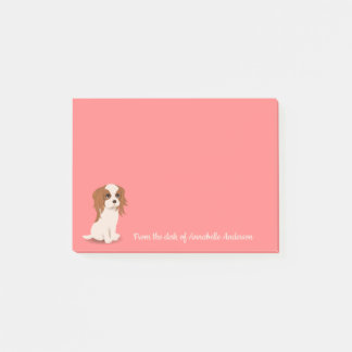 Notas Post-it® Cavalier King Charles Spaniel Personaliza