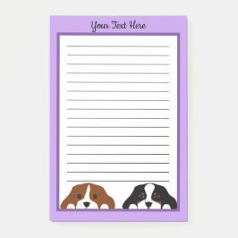 Notas Post-it® Cavalier Rey Carlos Spaniel Perro Cachorro