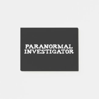 Notas Post-it® Caza fantasma de investigador paranormal