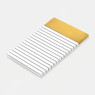 Notas Post-it® Cemento amarillo Llenado