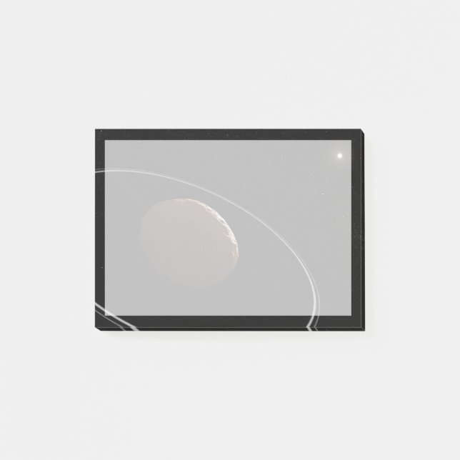 Notas Post-it® Centaur 1099 Chariklo Y Sus Anillos. (Anverso)