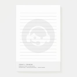 Notas Post-it® Centro de llamadas Tech + Dsipatch | Estilo minima