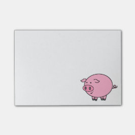 Notas Post-it® Cerdo gordo