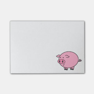 Notas Post-it® Cerdo gordo