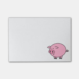 Notas Post-it® Cerdo gordo