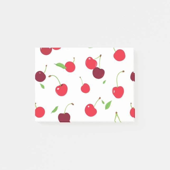 Notas Post-it® Cereza 4 (Anverso)