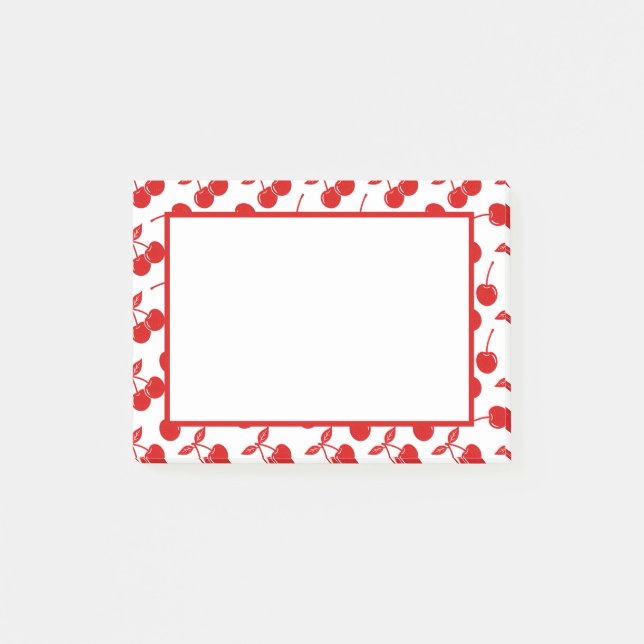 Notas Post-it® Cerezas  (Anverso)