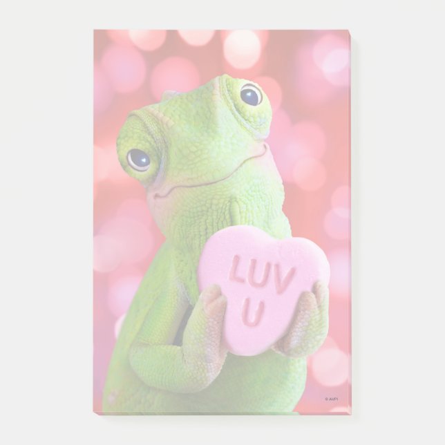 Notas Post-it® Chameleon Heart (Luv U) (Anverso)