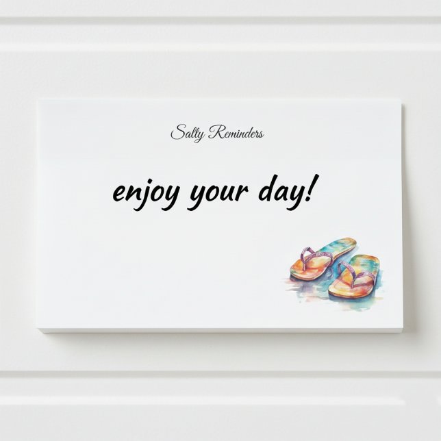 Notas Post-it® Chancletas Arcoíris, personalizadas (Subido por el creador)