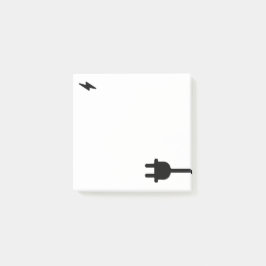 Notas Post-it® Charge Your Faith – Christian Inspirational Quote