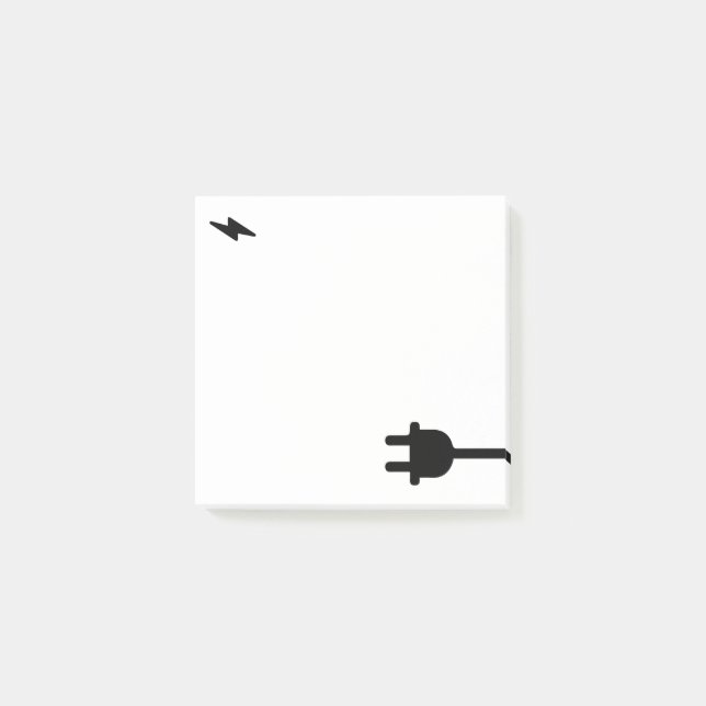 Notas Post-it® Charge Your Faith – Christian Inspirational Quote  (Anverso)