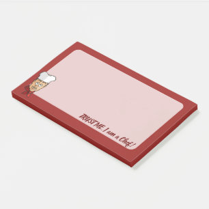 Notas Post-it® Chef