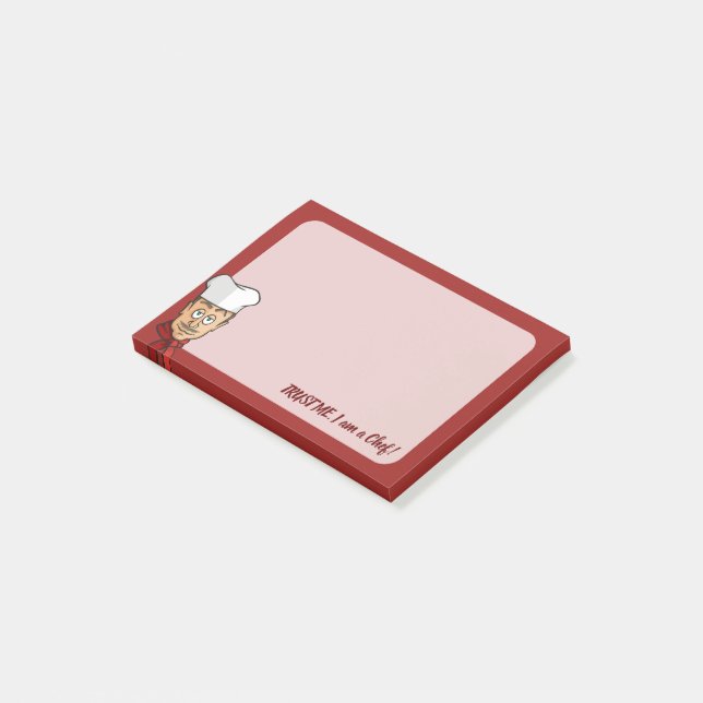 Notas Post-it® Chef (En perspectiva)