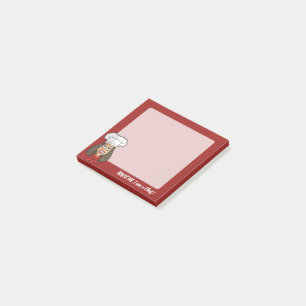 Notas Post-it® Chef femenino