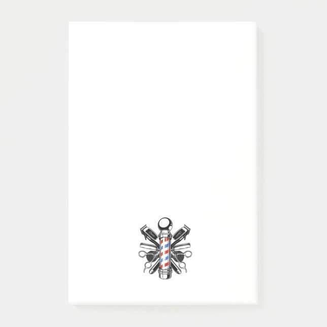 Notas Post-it® Cherie Huntley, La Colección Barber (Anverso)