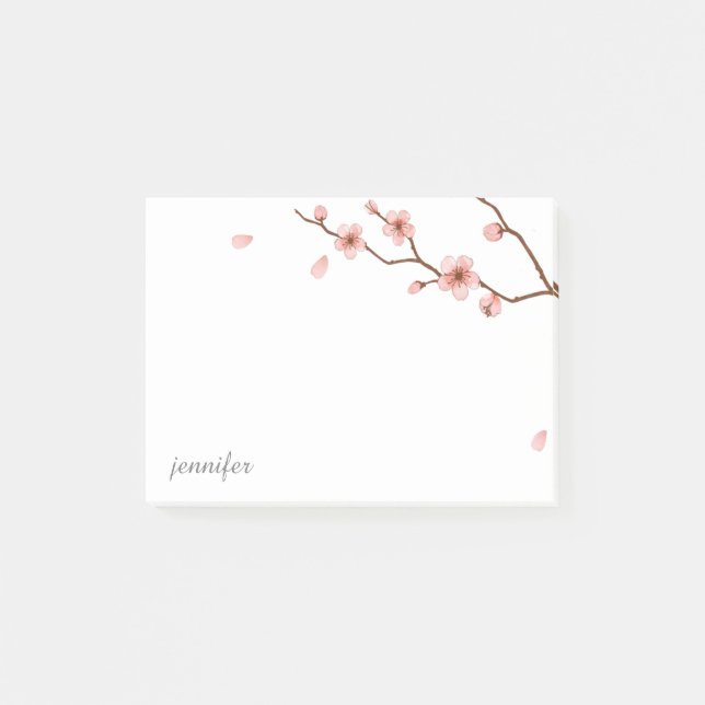 Notas Post-it® Cherry Blossom Personalize Post-it® Notes (Anverso)