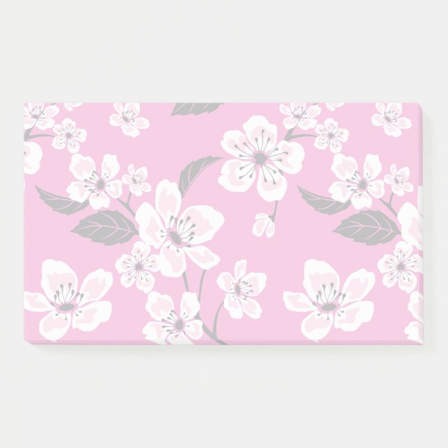 NOTAS POST-IT® CHERRY BLOSSOM - SAKURA (ROSA) (Anverso)