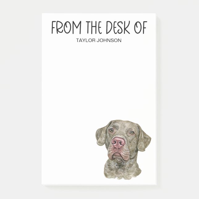 Notas Post-it® Chesapeake Bay Retriever Lover (Anverso)
