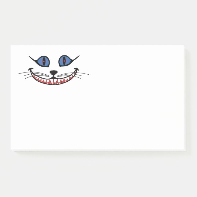 Notas Post-it® Cheshire Cat Smile  (Anverso)
