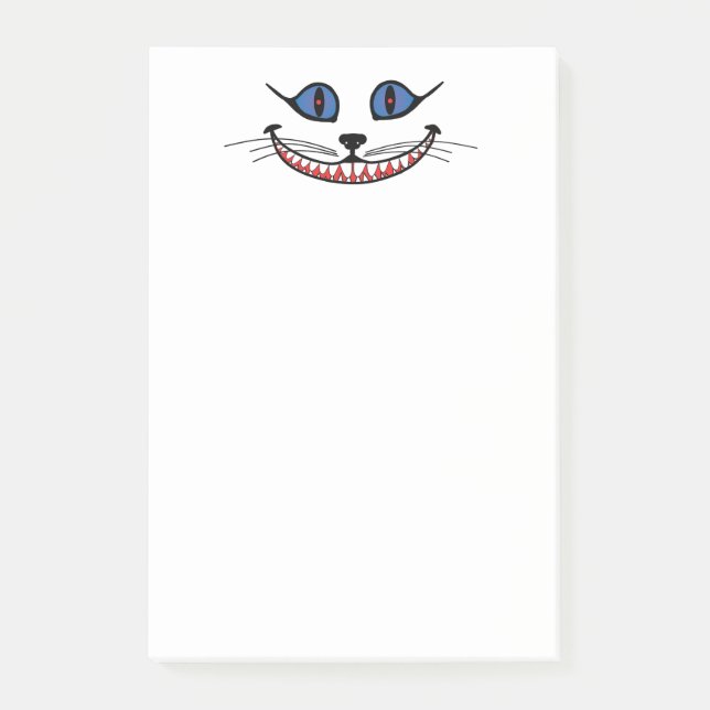Notas Post-it® Cheshire Cat Smile  (Anverso)