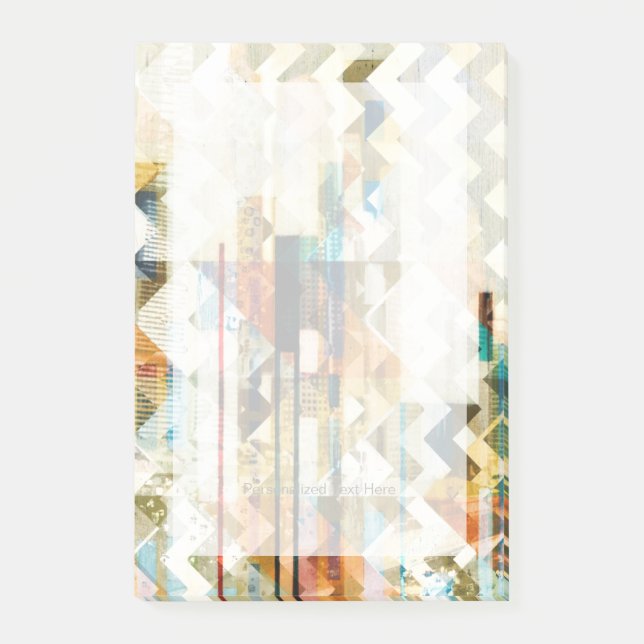 Notas Post-it® Chevron Urbano II (Anverso)