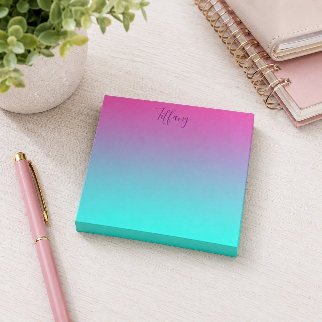 Notas Post-it® Chic ombre (Subido por el creador)