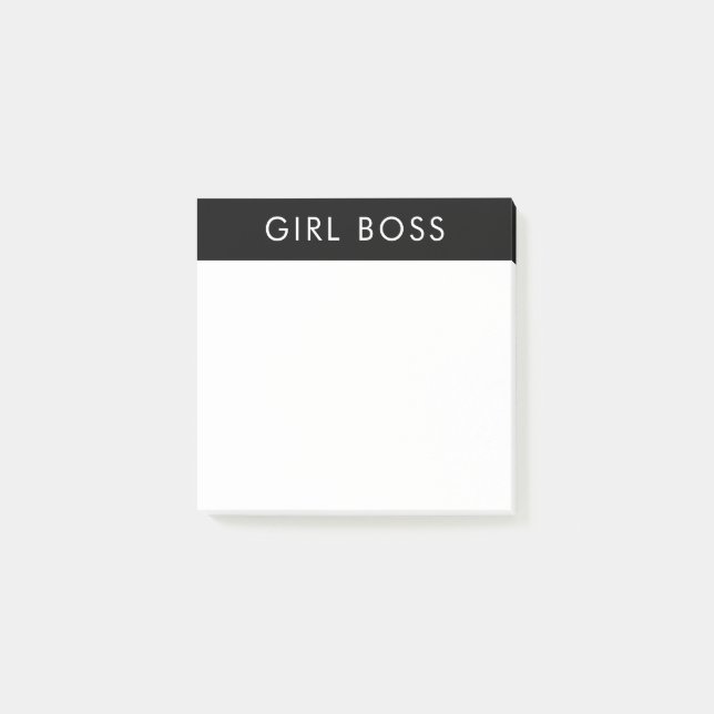 NOTAS POST-IT® CHICA BOSS (Anverso)