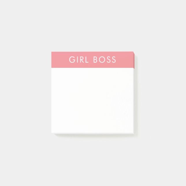 NOTAS POST-IT® CHICA BOSS (Anverso)