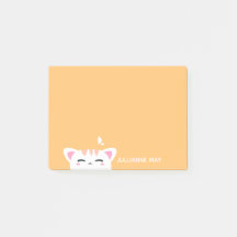 Chicas Nombre Pastel Yellow Cute Kitty