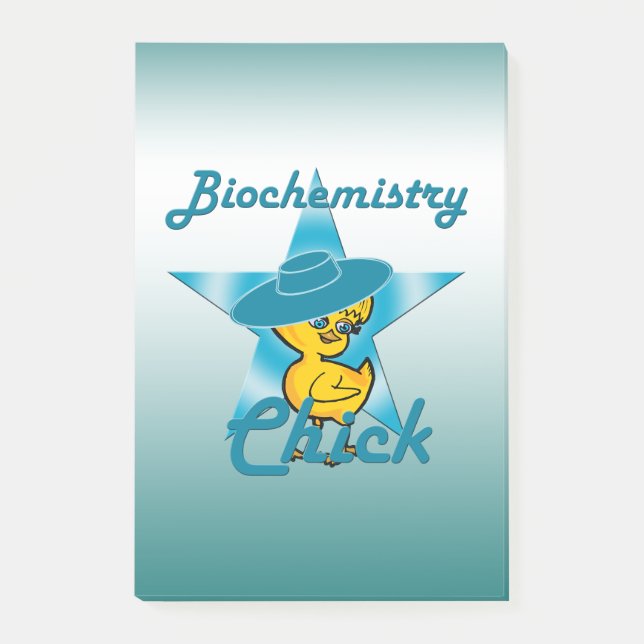 Notas Post-it® Chick de bioquímica #7 (Anverso)