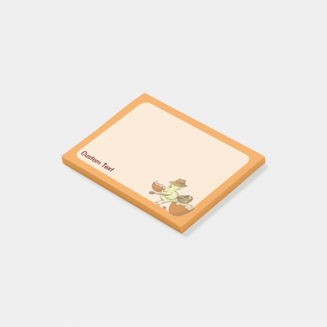 Notas Post-it® Chick de Pascua con Bouzouki (En perspectiva)