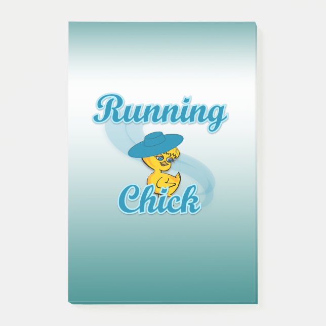 Notas Post-it® Chick en ejecución #3 (Anverso)