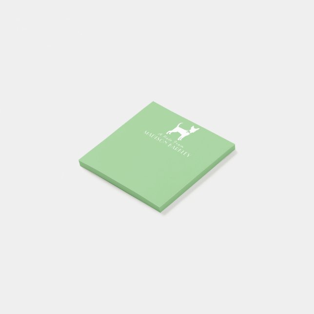 Notas Post-it® Chihuahua Dog Puppy Post-it (En perspectiva)