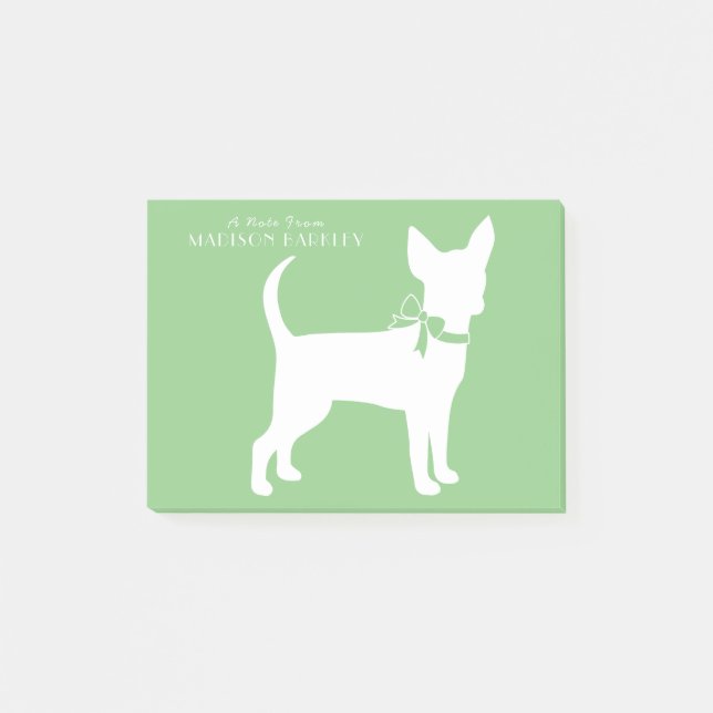 Notas Post-it® Chihuahua Dog Puppy Post-it (Anverso)