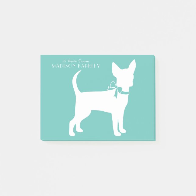 Notas Post-it® Chihuahua Dog Puppy Post-it (Anverso)