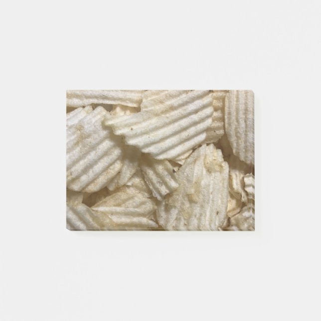 Notas Post-it® Chips de papa (Anverso)