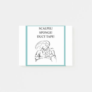 Notas Post-it® Chiste Médica