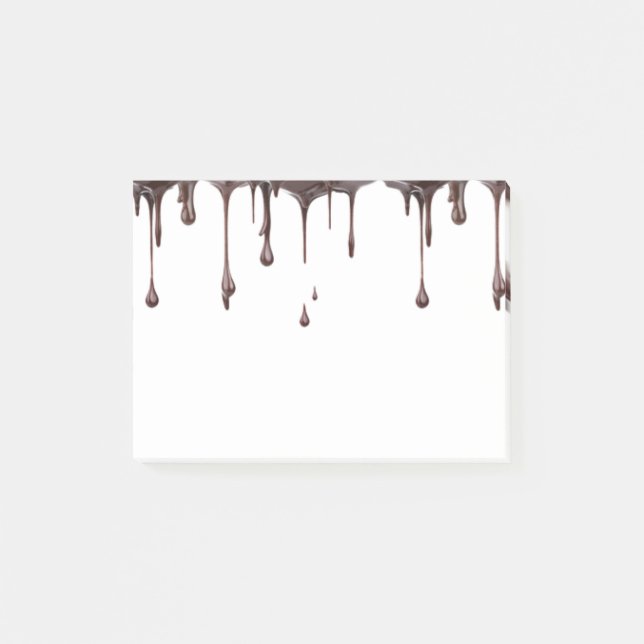 Notas Post-it® Chocolate (Anverso)
