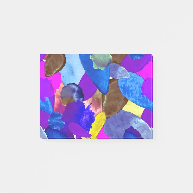 Notas Post-it® Choque de color 4 (Anverso)