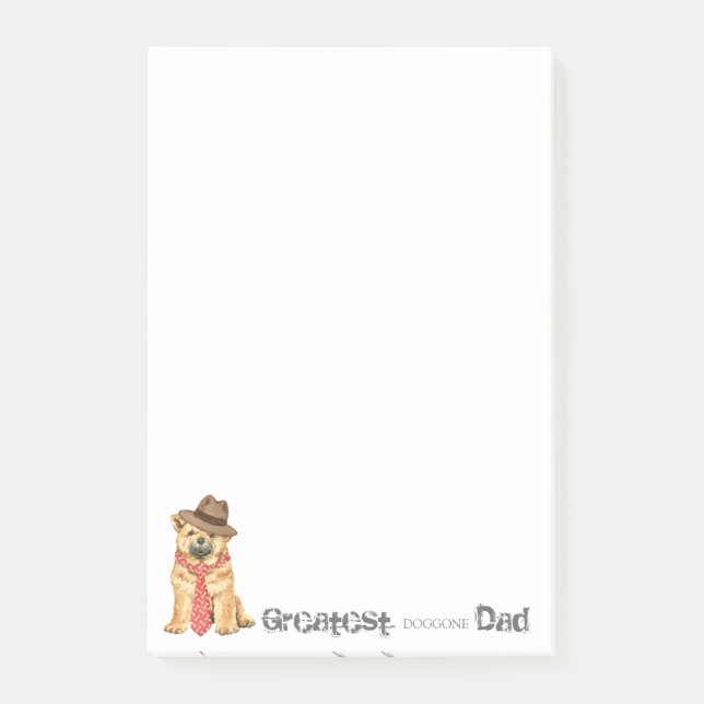 Notas Post-it® Chow Dad (Anverso)