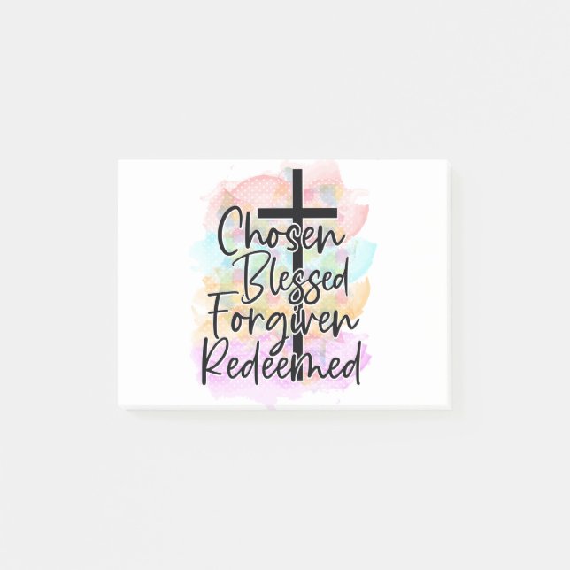 NOTAS POST-IT® CHRISTIAN QUOTE (Anverso)