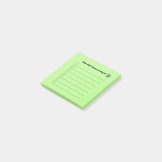Notas Post-it® Christmas List Post It Notes 