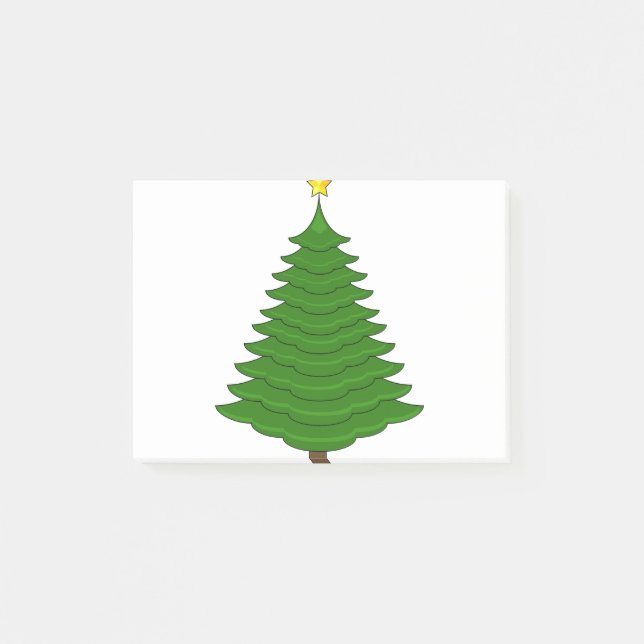 Notas Post-it® Christmas tree 40 (Anverso)