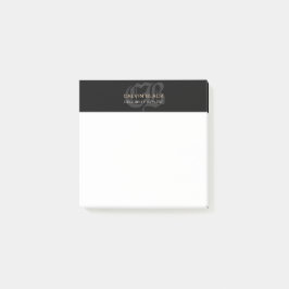 Notas Post-it® Chrome Hearts Estilo Minimalista Moderno Profesion
