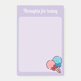 Notas Post-it® Chupachups de Kawaii Sweets