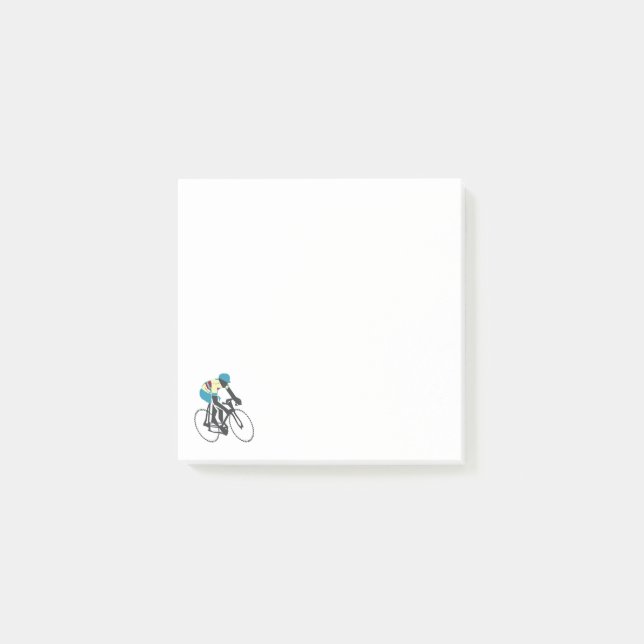 Notas Post-it® Ciclista #3 (Anverso)