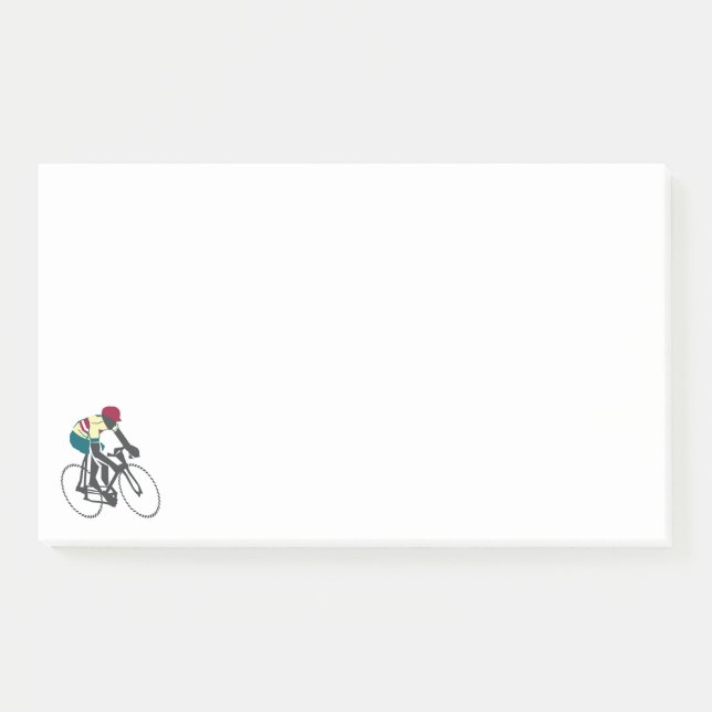 Notas Post-it® Ciclista número 1 (Anverso)